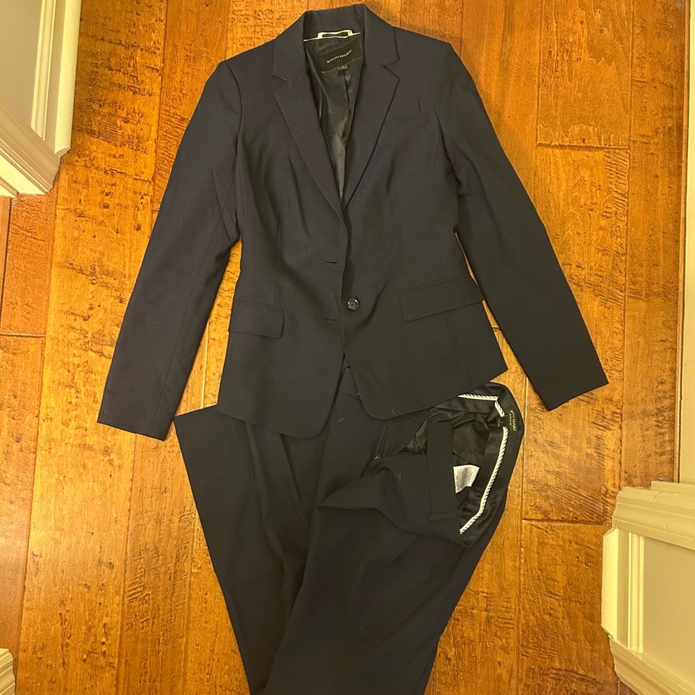 Banana Republic Classic Navy Suit